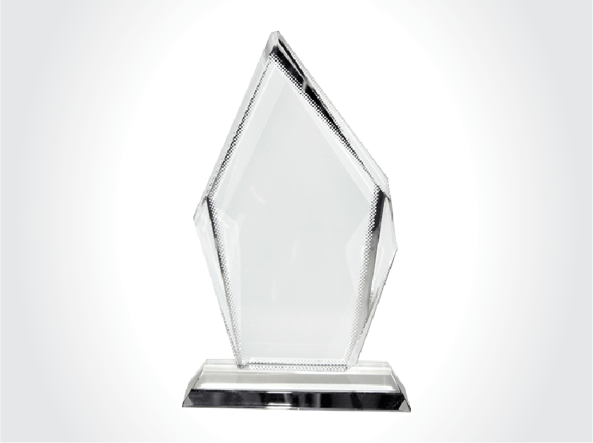 Crystal Iceberg Sublimation Trophy Plaque-01